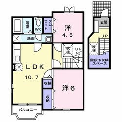 ニューガーデンハイムＣの物件間取画像